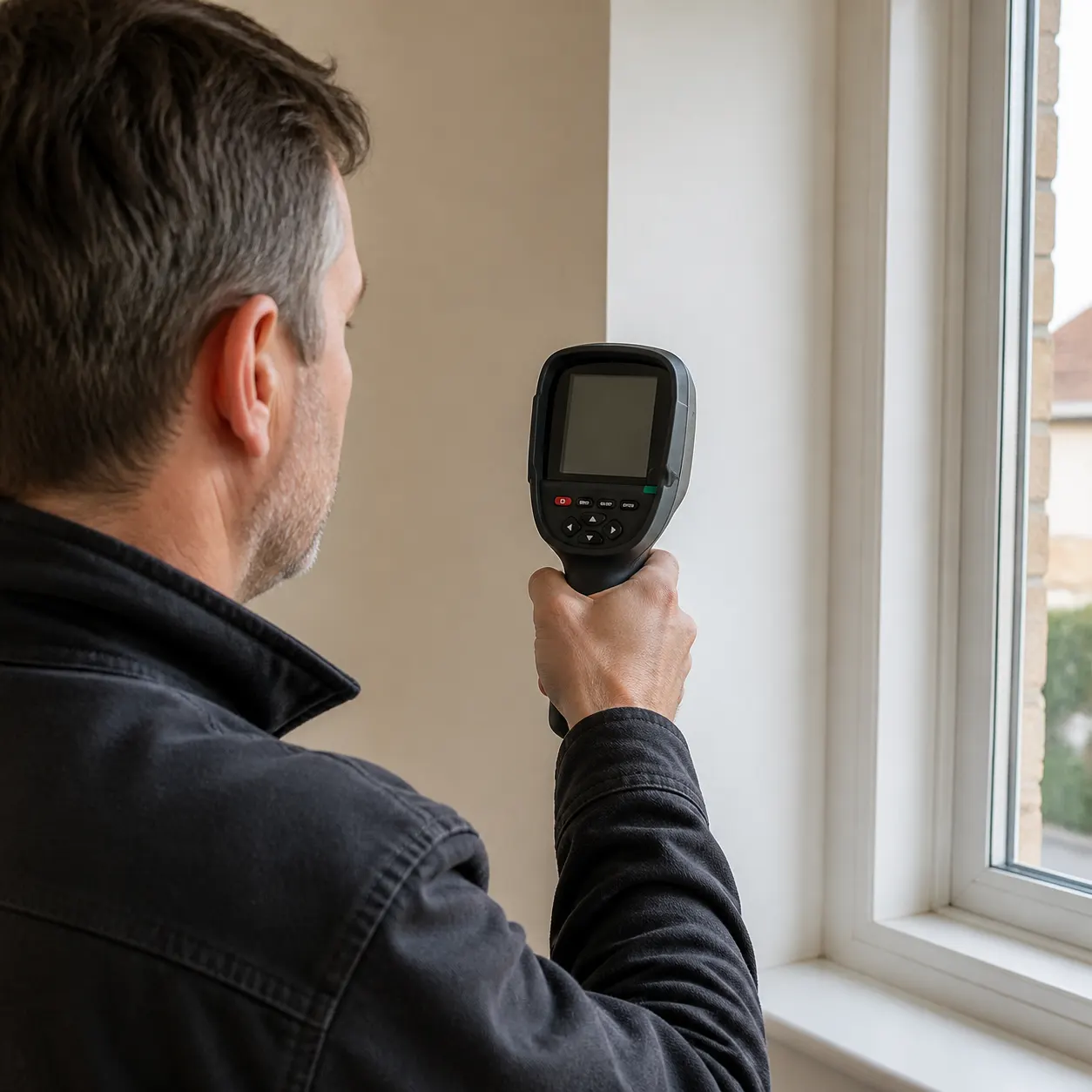Thermal Imaging Camera in use